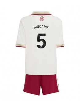 Arsenal Piero Hincapie #5 Replika Tredje Kläder Barn 2025-26 Kortärmad (+ byxor)